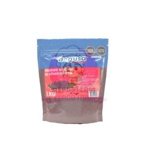 Mini gotas sabor chocolate 1kg