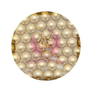 Perlas de oro grande