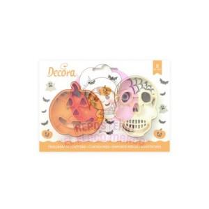 Cortador calavera y calabaza