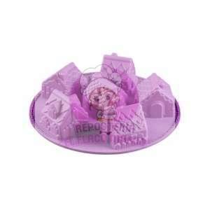 Molde casitas navideñas 3D