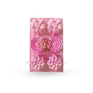 Molde flores variadas grandes
